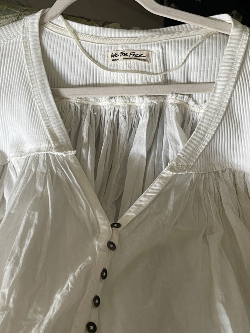 Free People … We the free oversized flowing tunic top - Picture 5 of 7